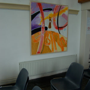 I am Your Lover, Oil on canvas, Tentoonstellingsoverzicht Stompe Toren, Spaarnwoude, 2008