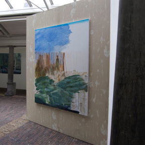 In Flanders Fields, installatie, schilderij, behangpapier, Vishal Haarlem, juni 2012
