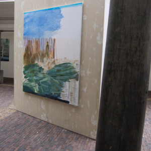 In Flanders Fields, installatie, schilderij, behangpapier, Vishal Haarlem, juni 2012