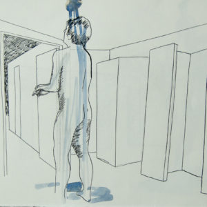 The Washing, Tekening, 50x 56, 2013