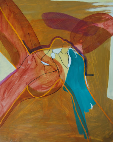 De Tempo Mann, Olieverf op paneel, 50x65 cm