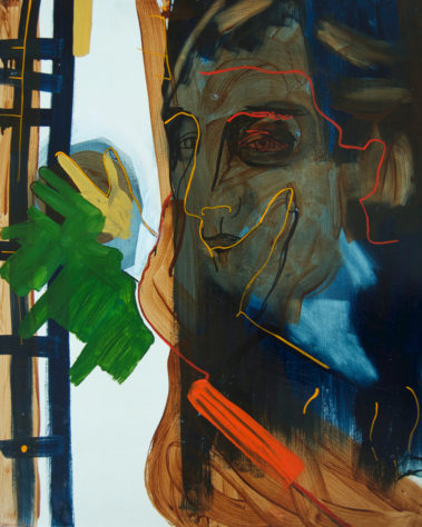 De Tempo Mann, Olieverf op paneel, 50x65 cm