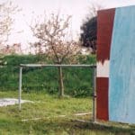 Dein Schweigen fass ich, detail, Installation, 5x15x 3 m, Foundation College, tijdens de tentoonstelling 'Ik heb geen zoon om mijn gedachtenis levend te houden", Kortenhoef, 1997