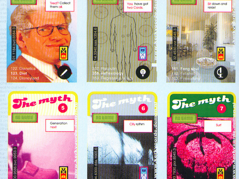 The Myth, Affiche, schilderijen en installatie2, 000, Ruimte01, Lelystad