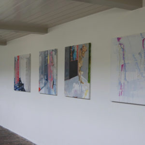 The Washing, Olieverf op doek, tentoonstelling Fiat lux, Vishal Haarlem 2013