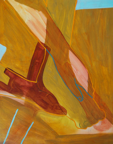 De Tempo Mann, Olieverf op paneel, 50x65 cm