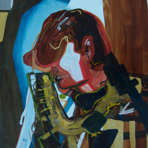De Tempo Mann, Olieverf op paneel, 50x65 cm