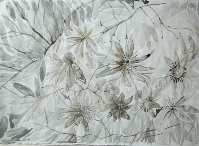 In Flanders Fields, Ontwerptekening behang