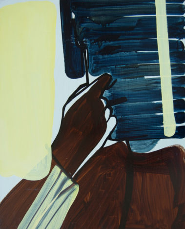De Tempo Mann, Olieverf op paneel, 50x65 cm