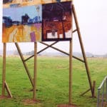 Playtime, installatie/detail, Kunstmanifestatie langs de Dommel, Sint Michielsgestel 2001