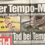 Der Tempo Mann, Bild Zeitung, augustus 1998