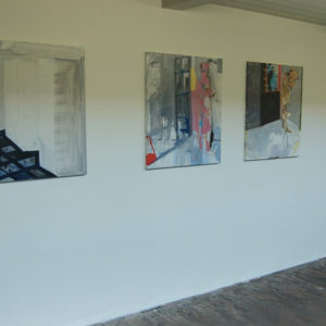 The Washing, Olieverf op doek, tentoonstelling Fiat lux, Vishal Haarlem 2013