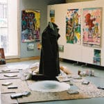 Het Paradijs, installatie, Tentoonstelling Memorial Images, CBK Alphen aan de Rijn, 2002