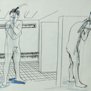 The Washing, Tekening, 50x 56, 2013