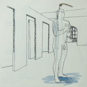 The Washing, Tekening, 50x 56, 2013