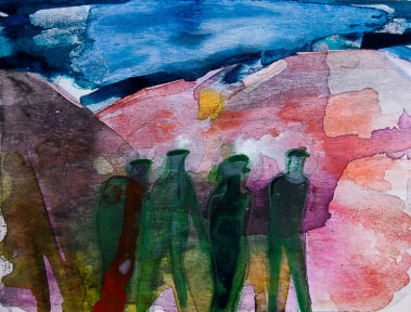 Syncope, documentaire installatie van 50 schilderijen, Fort bij Asperen, 2018