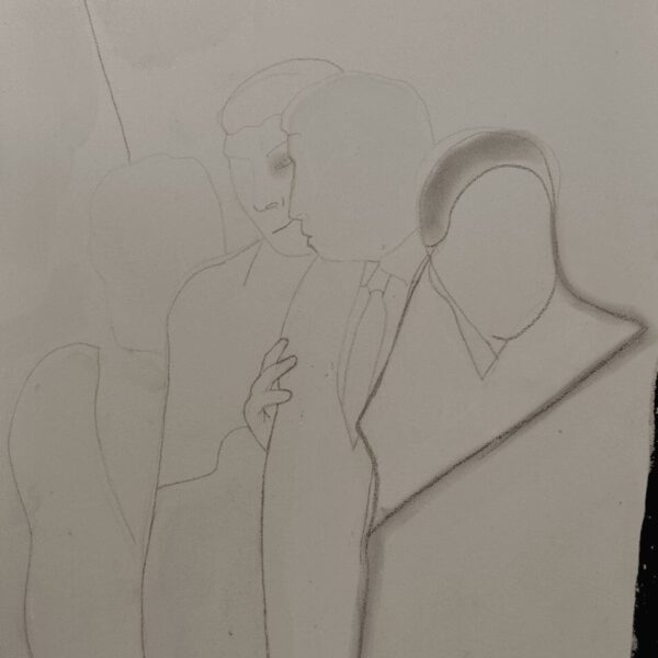 The Donald, 24 tekeningen op plaatmateriaal, 21 x 30 cm, Fort bij Asperen, 2018