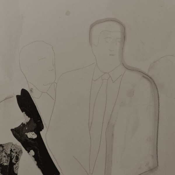 The Donald, 24 tekeningen op plaatmateriaal, 21 x 30 cm, Fort bij Asperen, 2018