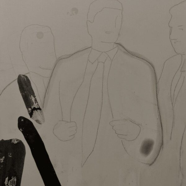 The Donald, 24 tekeningen op plaatmateriaal, 21 x 30 cm, Fort bij Asperen, 2018