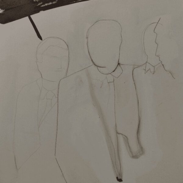 The Donald, 24 tekeningen op plaatmateriaal, 21 x 30 cm, Fort bij Asperen, 2018