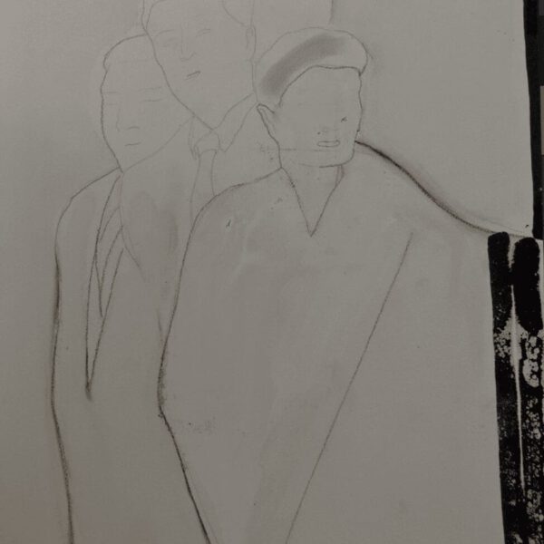 The Donald, 24 tekeningen op plaatmateriaal, 21 x 30 cm, Fort bij Asperen, 2018